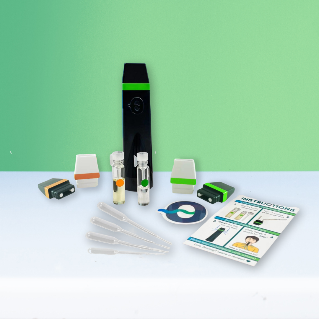 CAPNOS Zero Bundle – Complete Inhaler Air‑Hit Kit