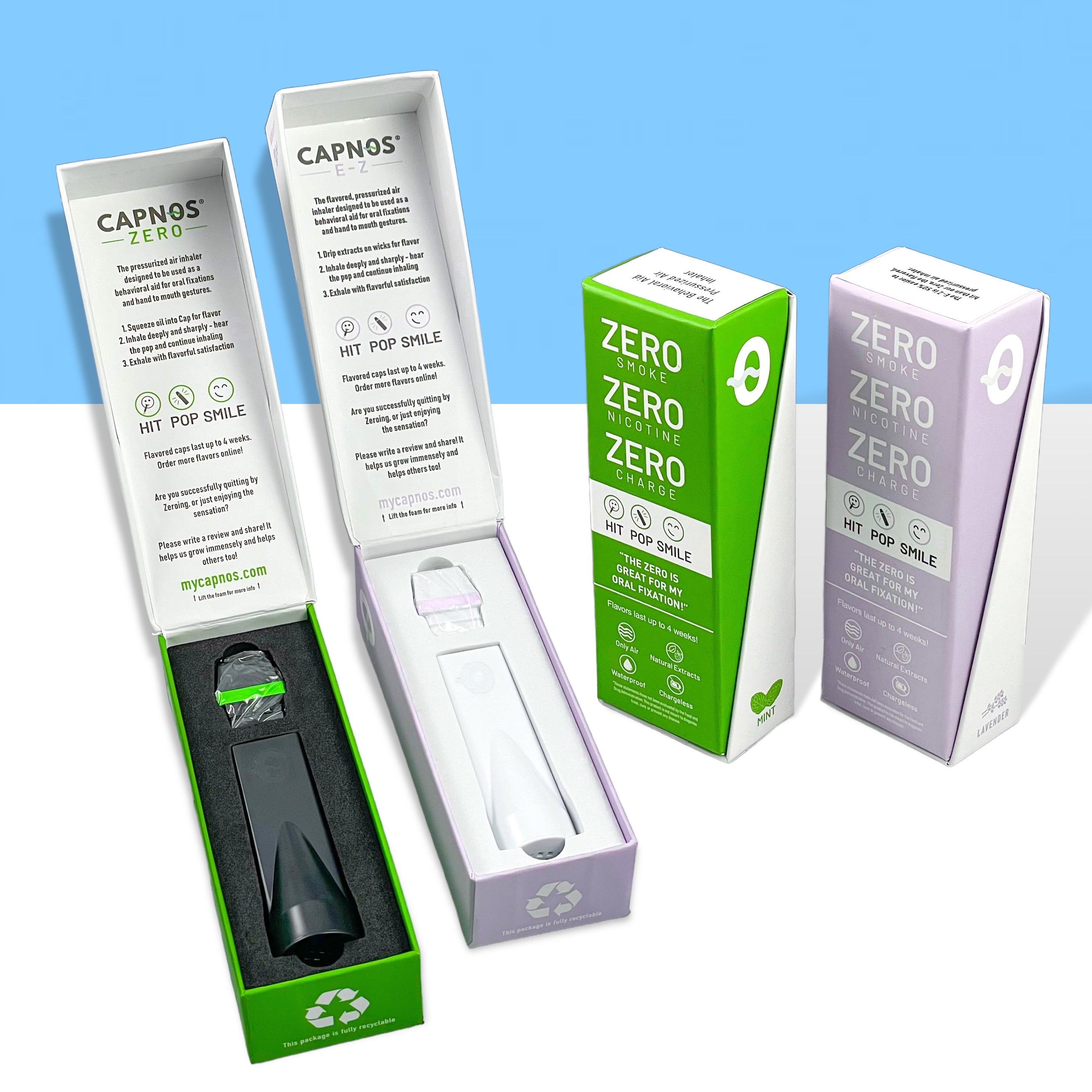 CAPNOS Starter Pack – Nicotine‑Free Inhaler Bundle