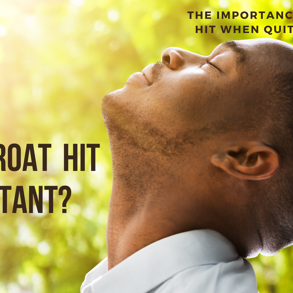 The Importance of Throat Hit When Quitting Vaping