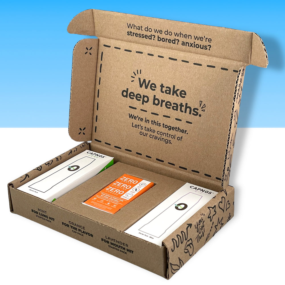 Oral Fixation Inhaler Starter Set – Zero & E‑Z Bundle Pack