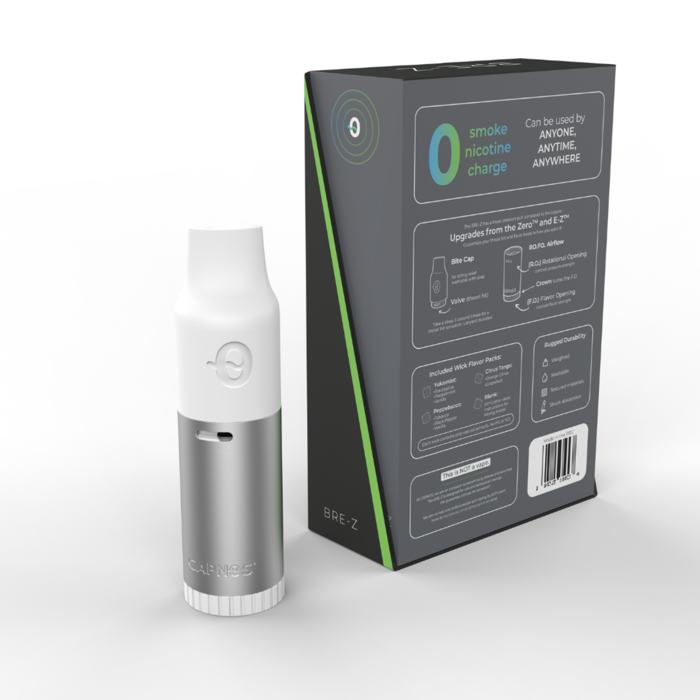 CAPNOS® BRE-Z | Nicotine-Free Vape Alternative &amp; Breathing Device