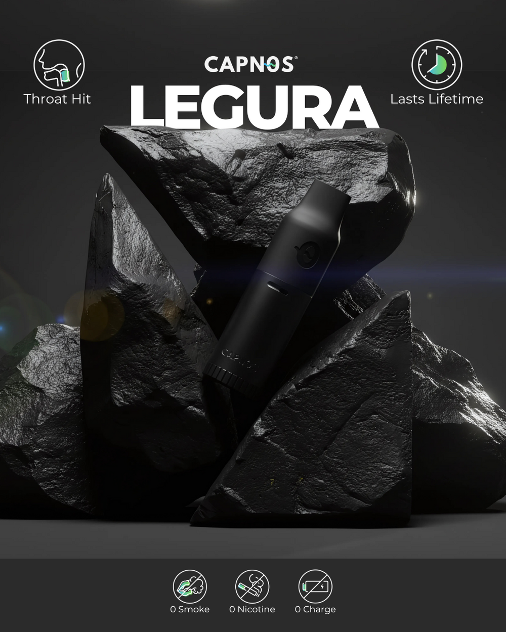 CAPNOS Legura – Nicotine Free Inhaler for Cravings
