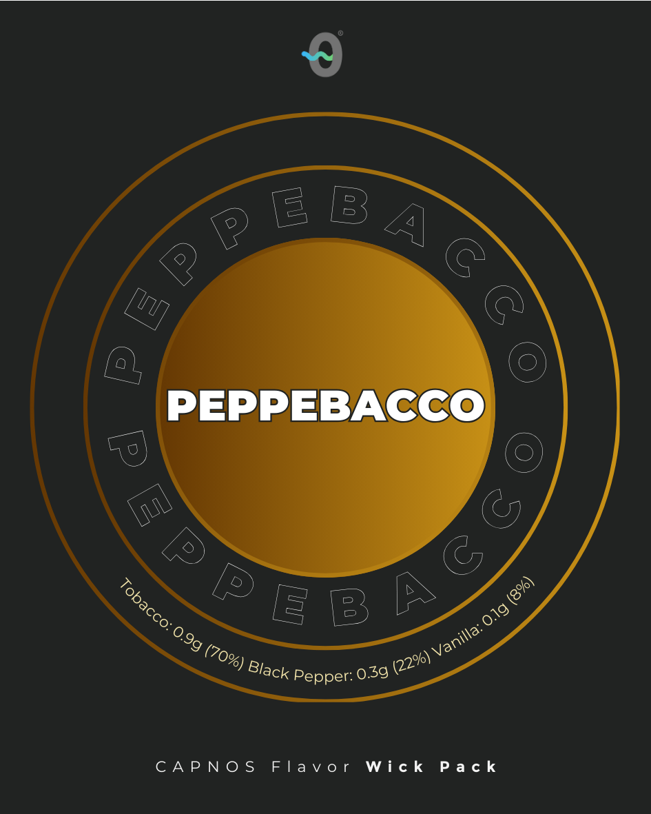 Flavored Inhaler Pack – CAPNOS Peppebacco 4‑Pack