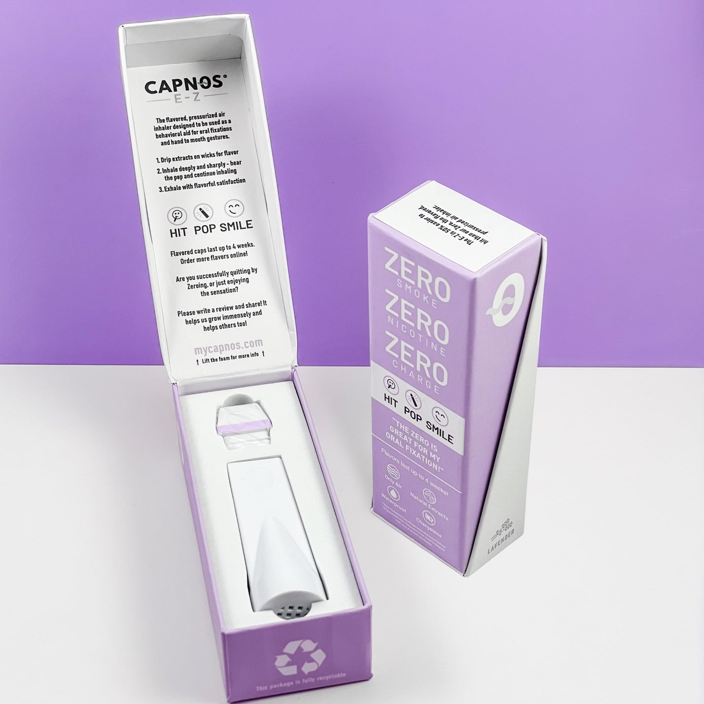 CAPNOS® E-Z | No-nicotine Vape Alternative